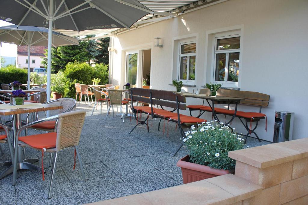 Hotel Lindenhof Thiendorf Exterior foto