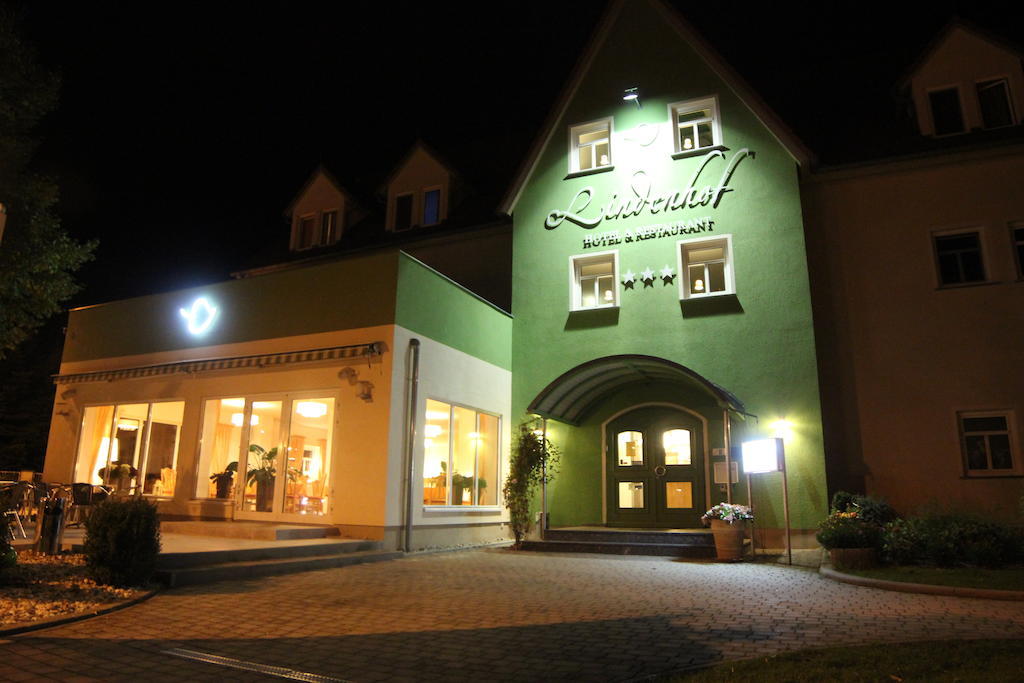 Hotel Lindenhof Thiendorf Exterior foto